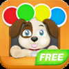 Free Fun Color Games for kids with dog Max