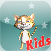 Animated 3D Cute Ginger Cartoon Cat Sounds for Kids