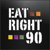 EatRight 90 - Nutrition log extreme fitness - Diet and exercise