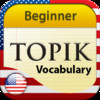 TOPIK Practice Test: Vocabulary for Beginner (Korean-English Edition)
