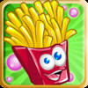 French Fries Happy Day : Street Food Monsters Running Escape