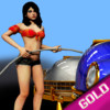 Bikini Car Wash : Cheerleader Luxury Vehicle Cleaning  - Gold Edition