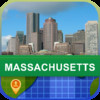 Offline Massachusetts, USA Map - World Offline Maps