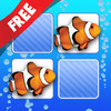 Free Memo Game SeaLife Photo for kids