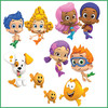 Bubble Guppies Card Game..