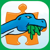 Dinosaur Jigsaw Puzzles Free - Fun Animated Kids Jigsaw Puzzle with HD Cartoon Dinosaurs!