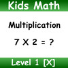 Kids Math Multiplication Level 1