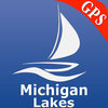 Michigan Lakes GPS Nautical charts