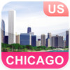 Chicago, USA Offline Map - PLACE STARS