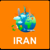 Iran Off Vector Map - Vector World