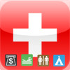 Leisuremap Switzerland, Camping, Golf, Swimming, Car parks, and more