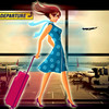 Airport Late Departure Flight : Terminal Run to Catch your Plane - Free Edition