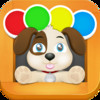 Fun Color Games for kids with dog Max