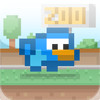 Bouncy Blue Bird
