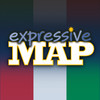 Italy Expressive Map Digital Atlas App