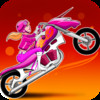 Pink Candy Lady Racers - Free Unicorn Bike Saga Multiplayer Game