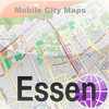 Essen & Oberhausen Street Map.