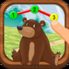 Connect the Dots Animals for Kids - Learn and Fun
