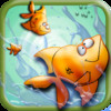 A Baby Fish Escape Adventure from Aquarium Lite: Endless fishing action game for farming kids
