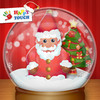 Christmas Snow Globes for kids (by Happy Touch)