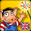 Little Monster at School - Wanderful interactive storybook in UK English and French