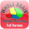 Whole Brain Alphabet Puzzle App - FULL