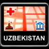 Uzbekistan Vector Map - Travel Monster