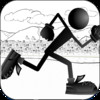 Stick Man Sport Challenge 100M: Finger Tap Track and Field Free