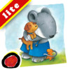 Miko Wants a Dog: An interactive kids bedtime story book about a mouse wanting a pet to play with and how he gets one by helping his neighbor, by Brigitte Weninger illustrated by Stephanie Roehe (iPad “Lite” version; by Auryn Apps)