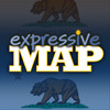 California Expressive Map Digital Atlas App