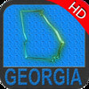 Georgia nautical chart HD: marine & lake gps waypoint, route and track for boating cruising fishing yachting sailing diving