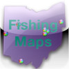 Ohio, Michigan, Pennsylvania Fishing Maps - 32K Maps