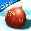 Rolling Christmas Ball : The Tree ornament gift incredible race - Gold Edition