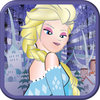 Adorable Snowy Winter Princess Run: Little Girly Game PRO