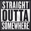 Straight Outta Somewhere Logo Maker -  Rep Your City Meme Creator Booth