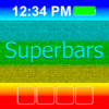 Superbars: create wallpapers with colored top and bottom bars to change the look of your Home screen
