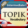 TOPIK Practice Test: Vocabulary for Intermediate I (Korean-English Edition) HD