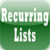 Recurring Lists