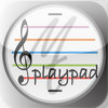 Playpad. Music Theory Stave Instrument.