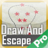Draw and Escape! draw shapes and escape the pixel monster.