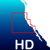 Aqua Map California HD - Marine GPS Offline Nautical Charts for Fishing, Boating and Sailing