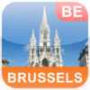 Brussels, Belgium Offline Map - PLACE STARS