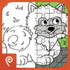 Color It Puzzle It: Cats and Dogs