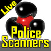 Police scanner radio+ : live police, fire, ambulance, air traffic control and weather radios feeds . 911 police & emergency radio pro scaner