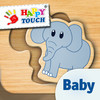 Baby's First Puzzle with Funny Sounds - Baby App by Happy-Touch®