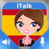 iTalk Spanish conversational: record and play, learn to speak fast, vocabulary expressions and tests for english speakers