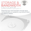 Storage & Bandwidth Calculator