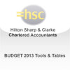 HSC Budget 2013 Tax Tools & Tables