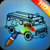 Cool Cars Coloring Book HD