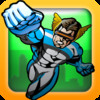 A Superhero Action Man Runner : Escape the Super Villains! - Free Version